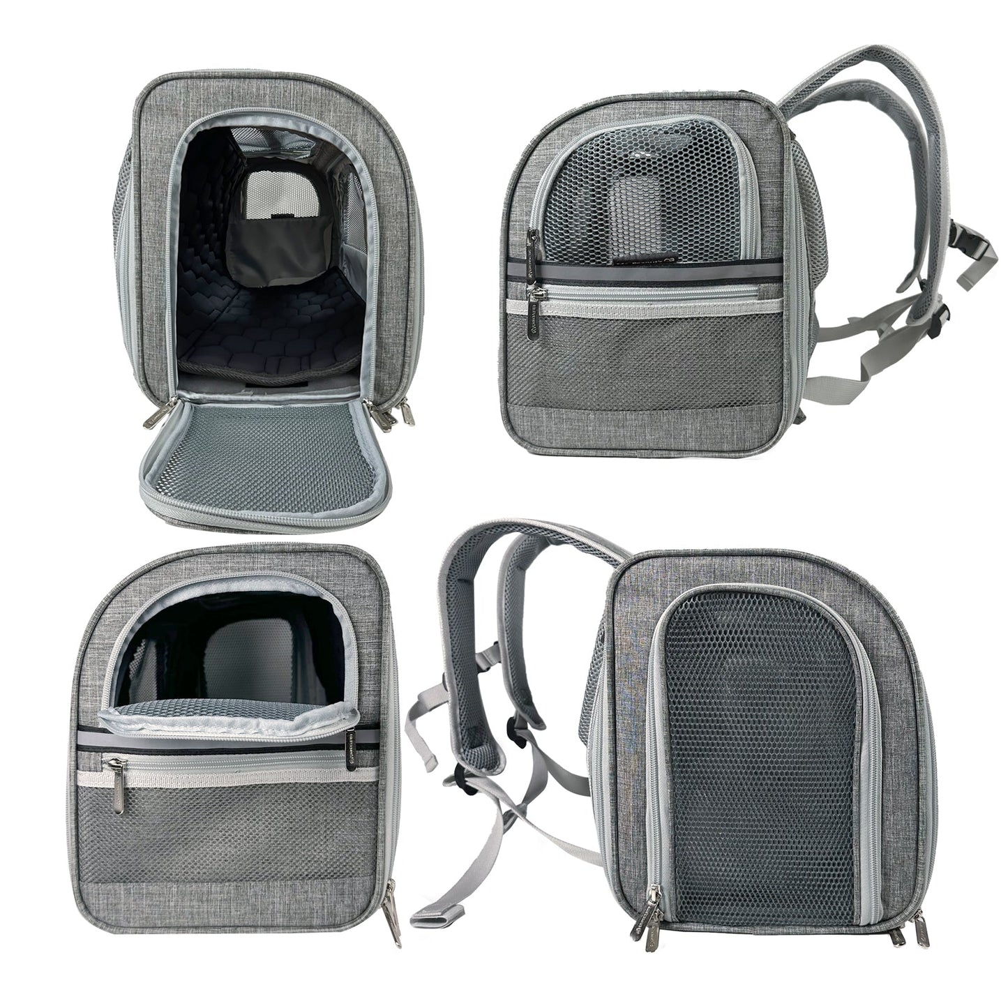 Mr. Peanut's Monterey Series Airline Compliant Horizontal Backpack Pet Carrier - gallery image 31