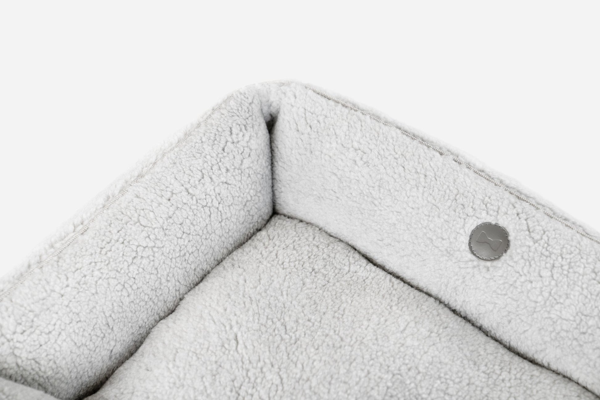 Luxury Dog Bed Furry Sleeper Gray for Comfort, Support & Sty - luxury dog bed view 7 for comfort and support