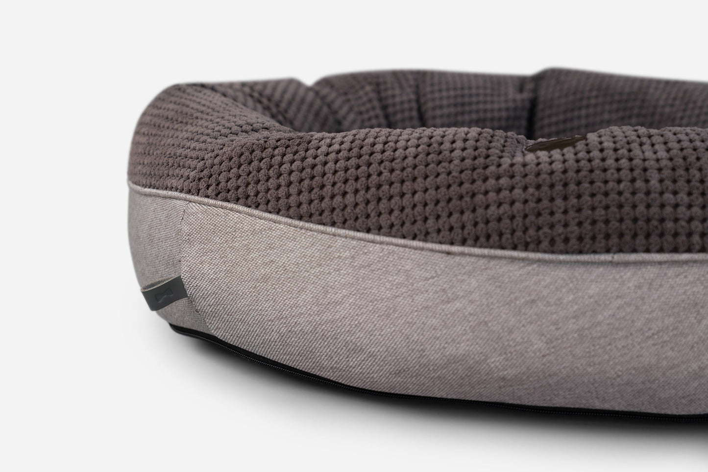Chestnut Donut Bed for Soothing Support and Calming Comfort main product image for dogs and cats
