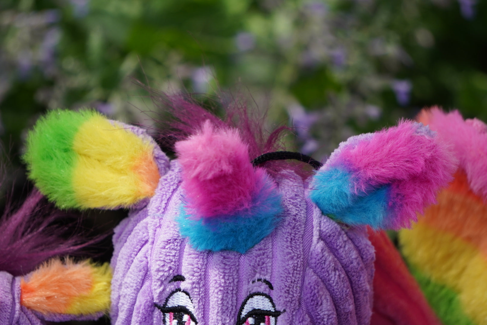 Dog Toy Rainbow Unicorn Knottie Plush Toy for Daily Use main product image for dogs and cats