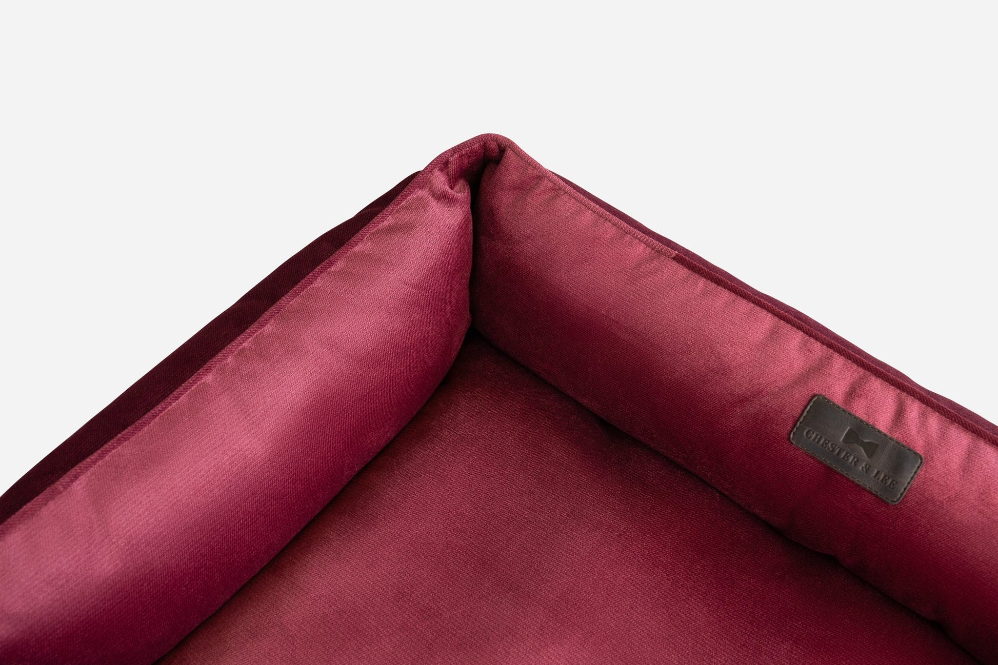 Vibrant Velvet Wine Sleeper for Your Pet’s Daily Comfort Use main product image for dogs and cats