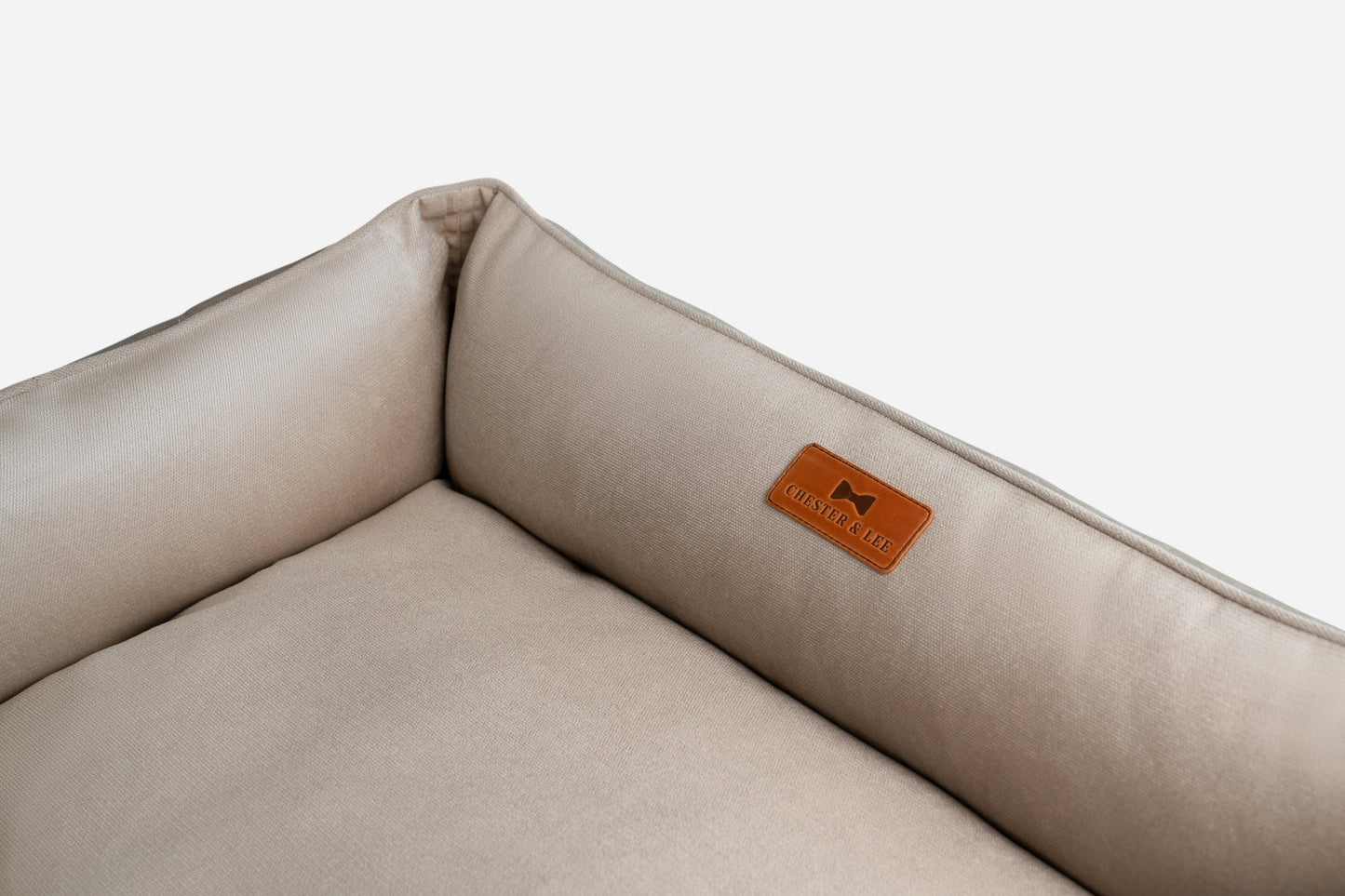 Classic Beige Velvet Sleeper for Everyday Comfort and Style main product image for dogs and cats