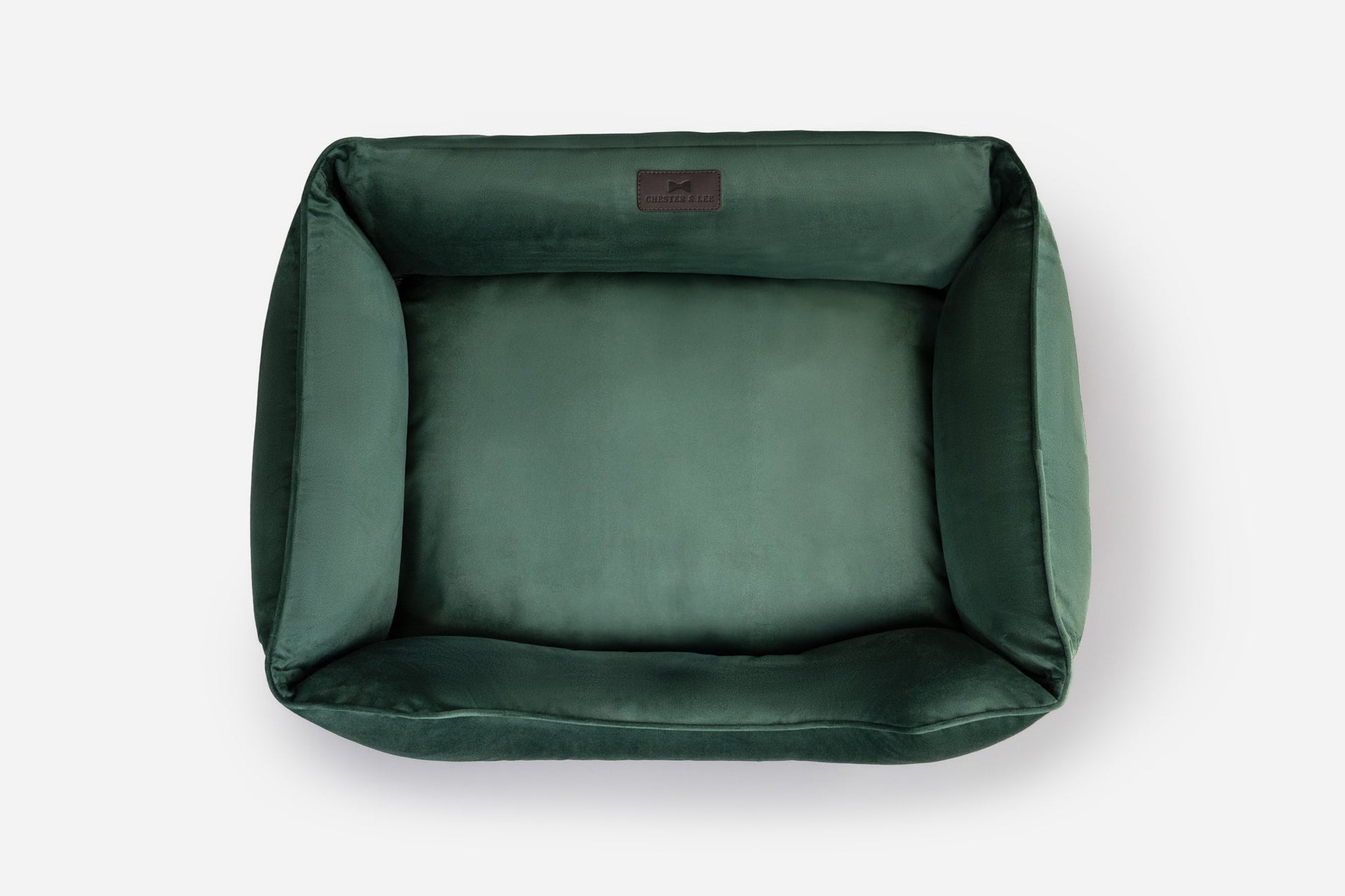 Luxury Dog Bed Classic Velvet Sleeper Green for Comfort, Sup - luxury dog bed view 6 for comfort and support