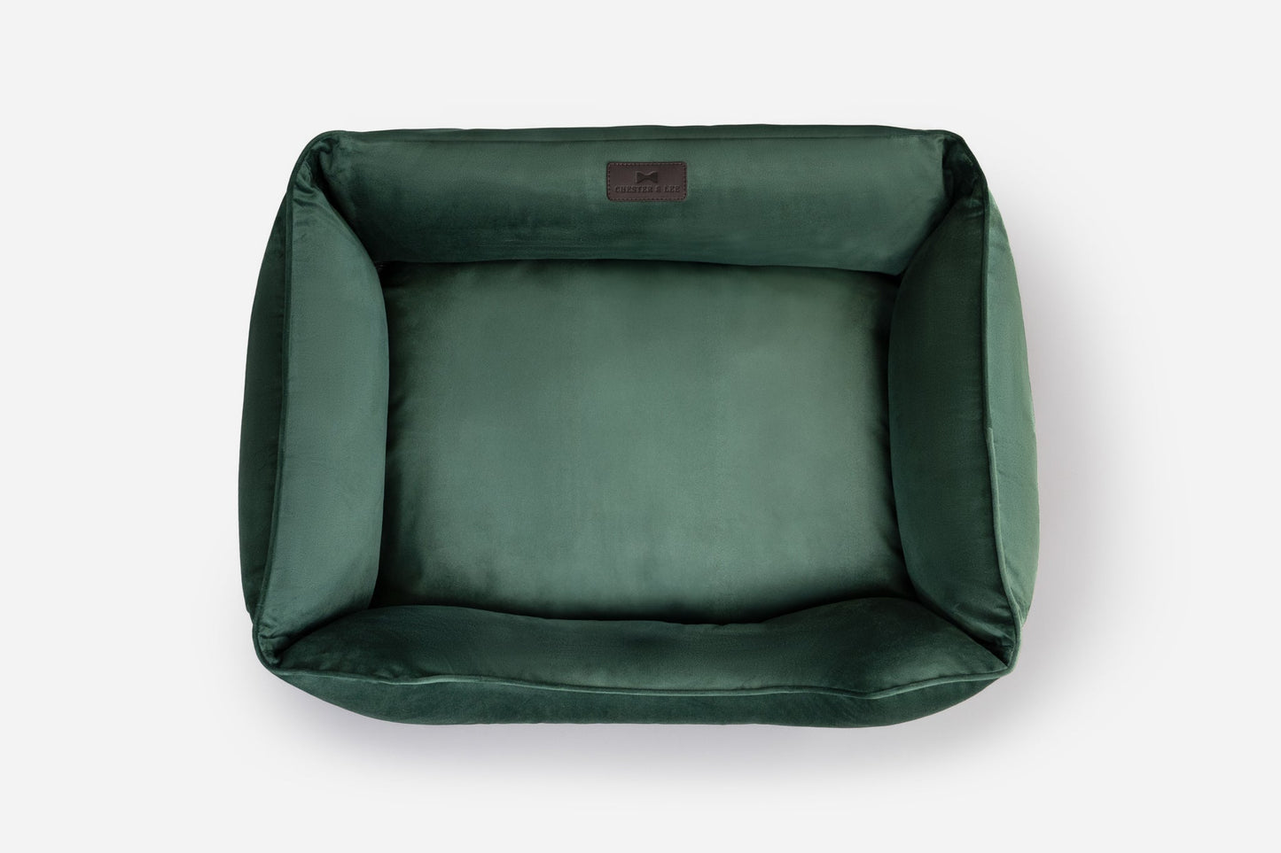 Luxury Dog Bed Classic Velvet Sleeper Green for Comfort, Sup - luxury dog bed view 5 for comfort and support
