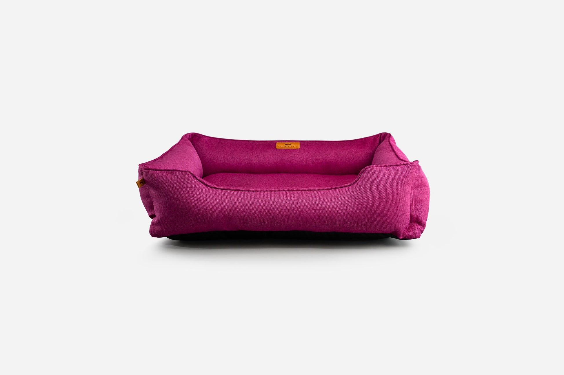 Luxury Dog Bed Cotton Sleeper Berry Pink for Comfort, Suppor - luxury dog bed view 5 for comfort and support