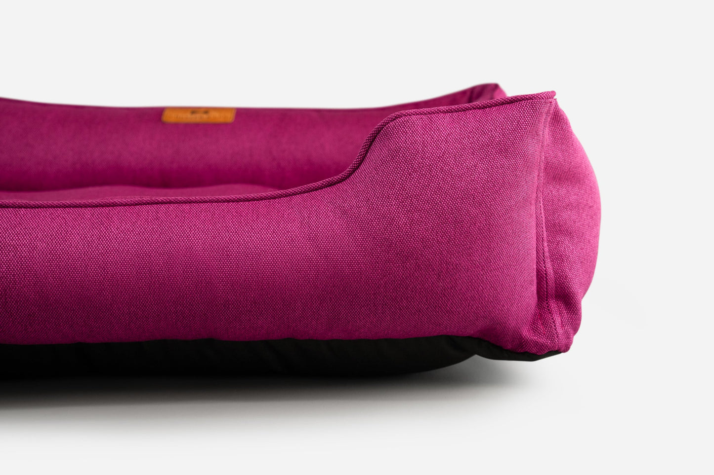 Luxury Dog Bed Cotton Sleeper Berry Pink for Comfort, Suppor - luxury dog bed view 6 for comfort and support
