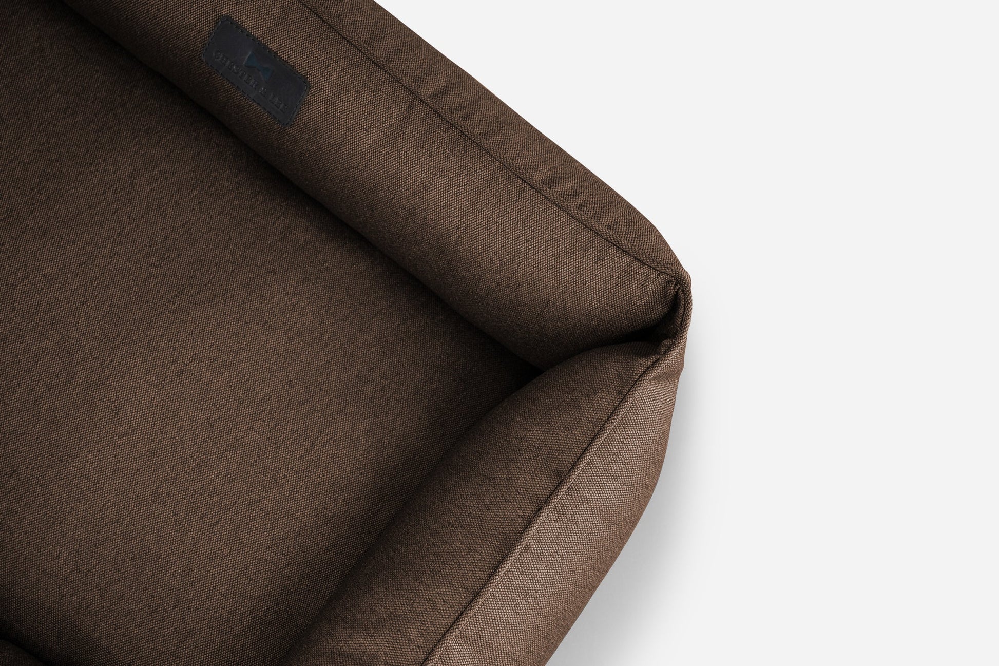 Luxury Dog Bed Cotton Sleeper Brown for Comfort, Support - luxury dog bed view 8 for comfort and support