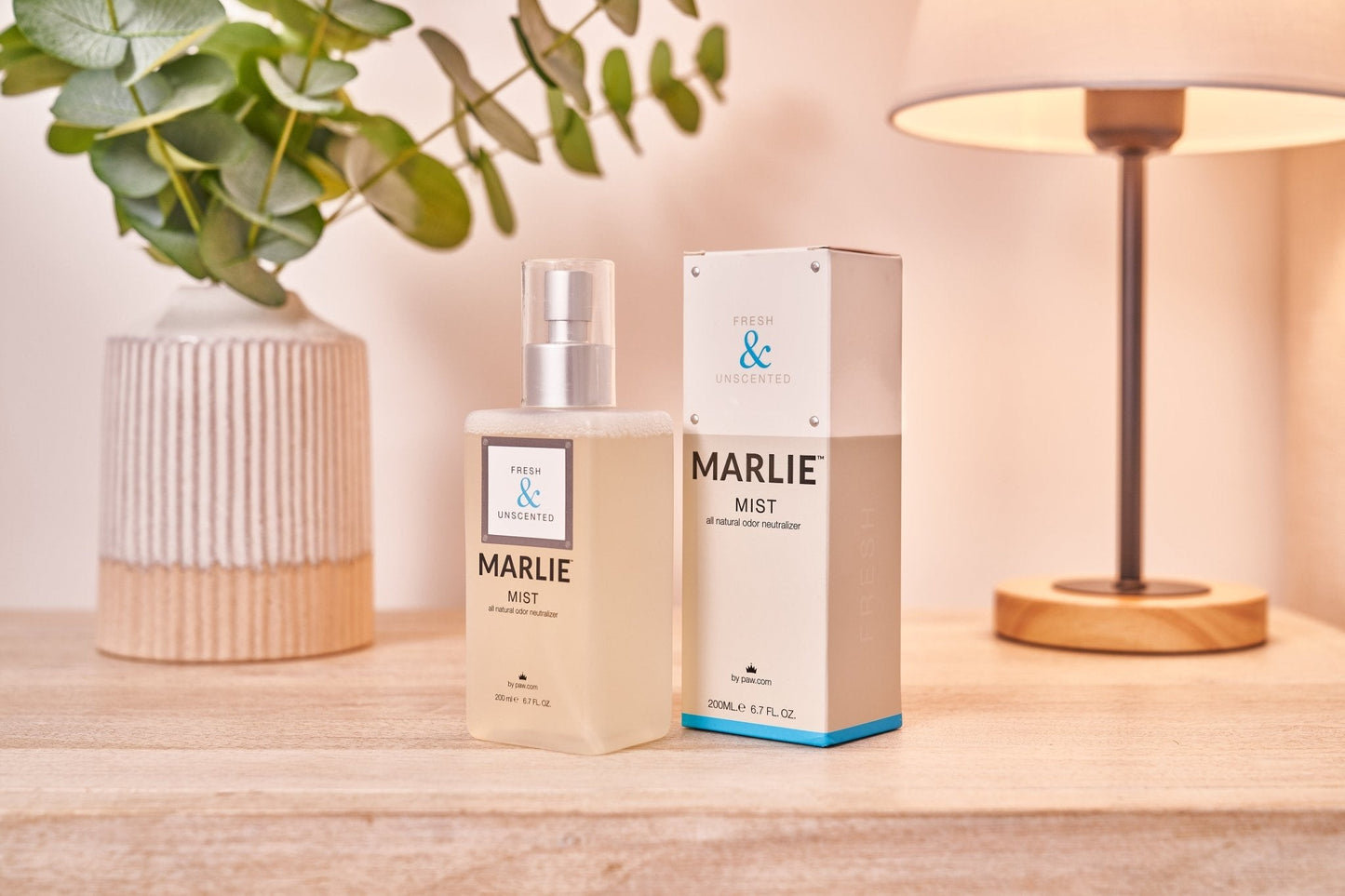 Marlie Mist Pet Odor Eliminator Spray with Essential Oils - close up view