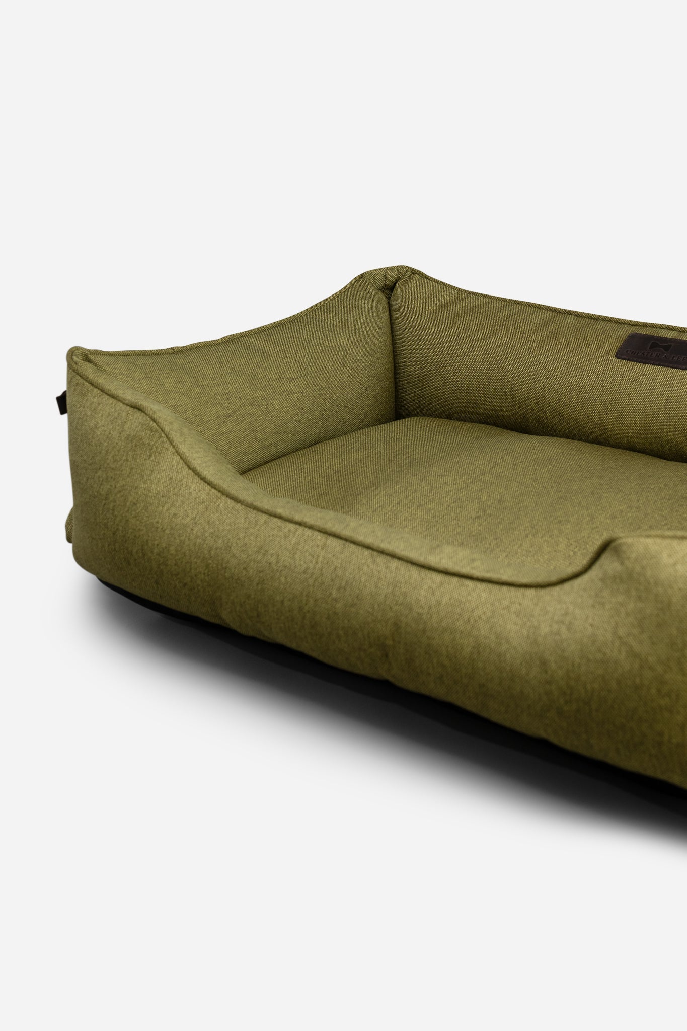 Luxury Dog Bed Cotton Sleeper Olive for Comfort, Support & S - luxury dog bed view 8 for comfort and support