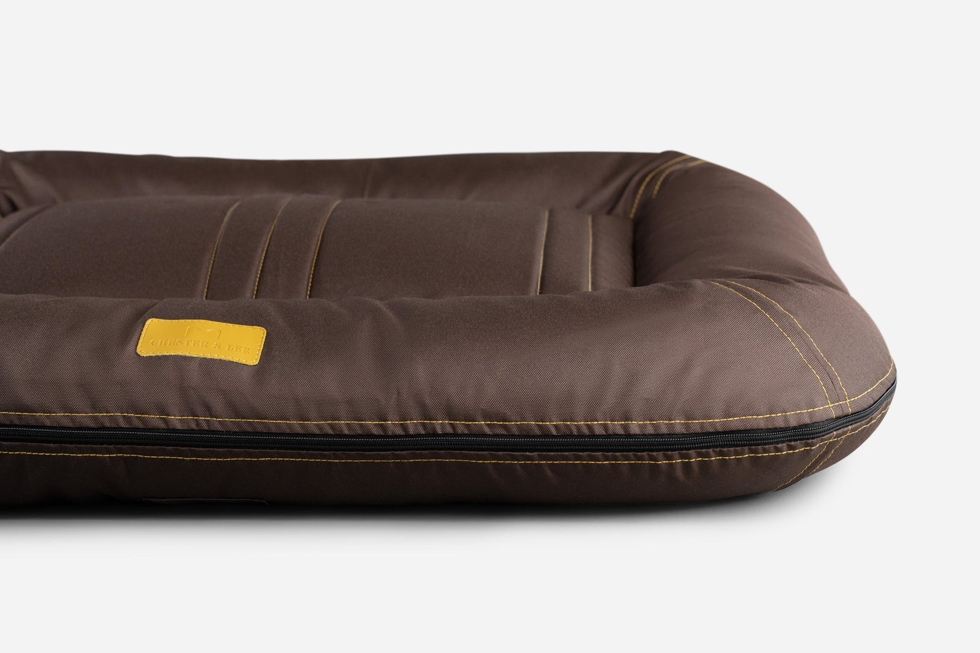 Luxury Dog Bed Waterproof Lounger Brown for Comfort, Support - luxury dog bed view 4 for comfort and support