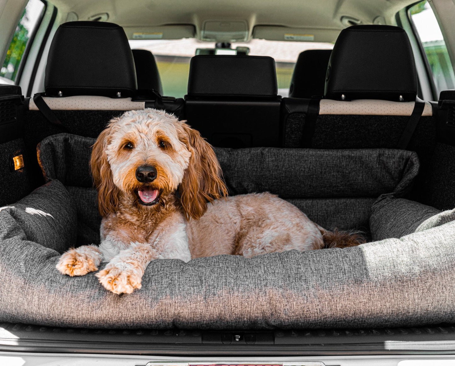 PupProtectorT Performance Tweed Memory Foam Dog Car Bed - gallery image 13