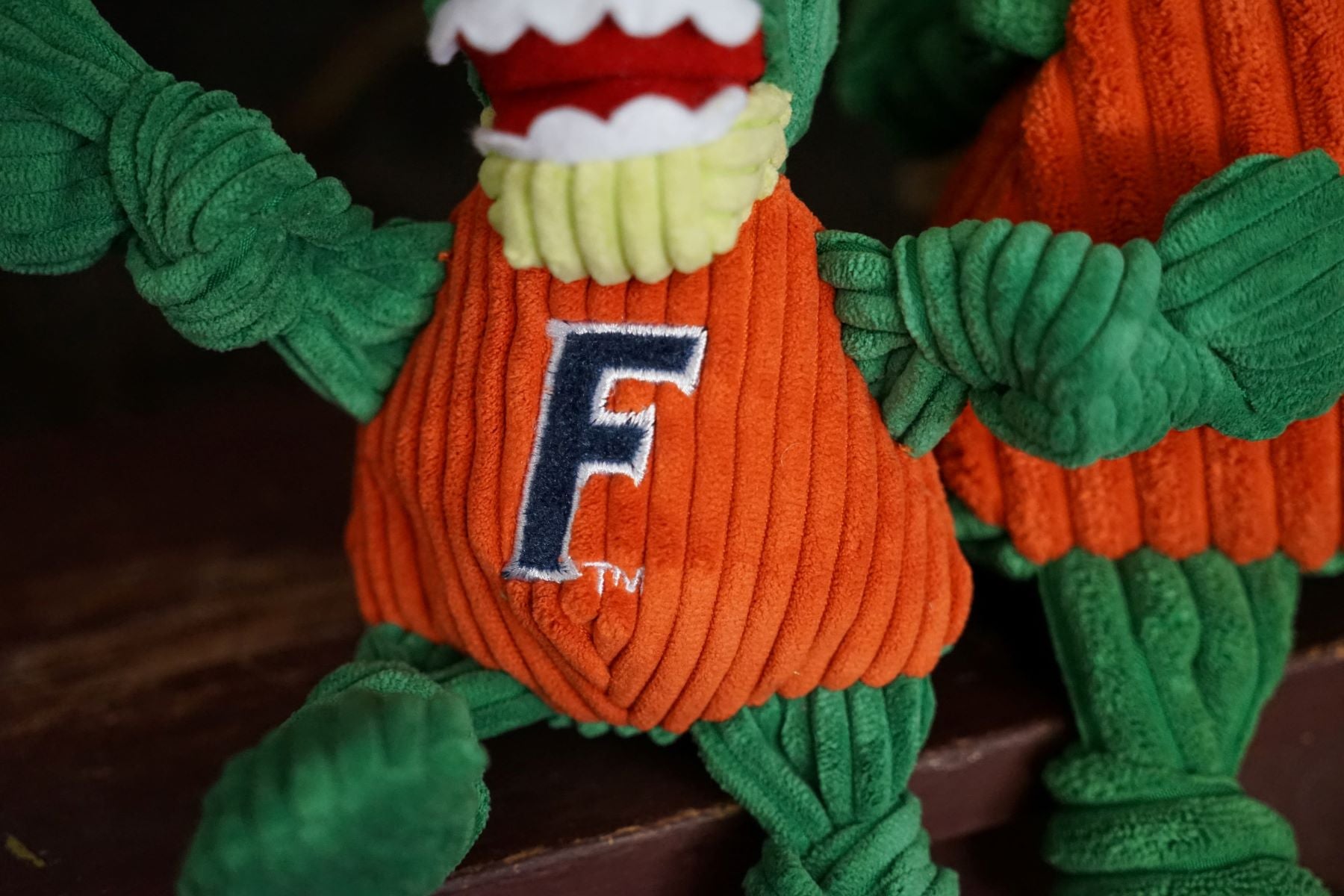 Dog Toy NCAA University of Florida Albert Gator Knottie main product image for dogs and cats