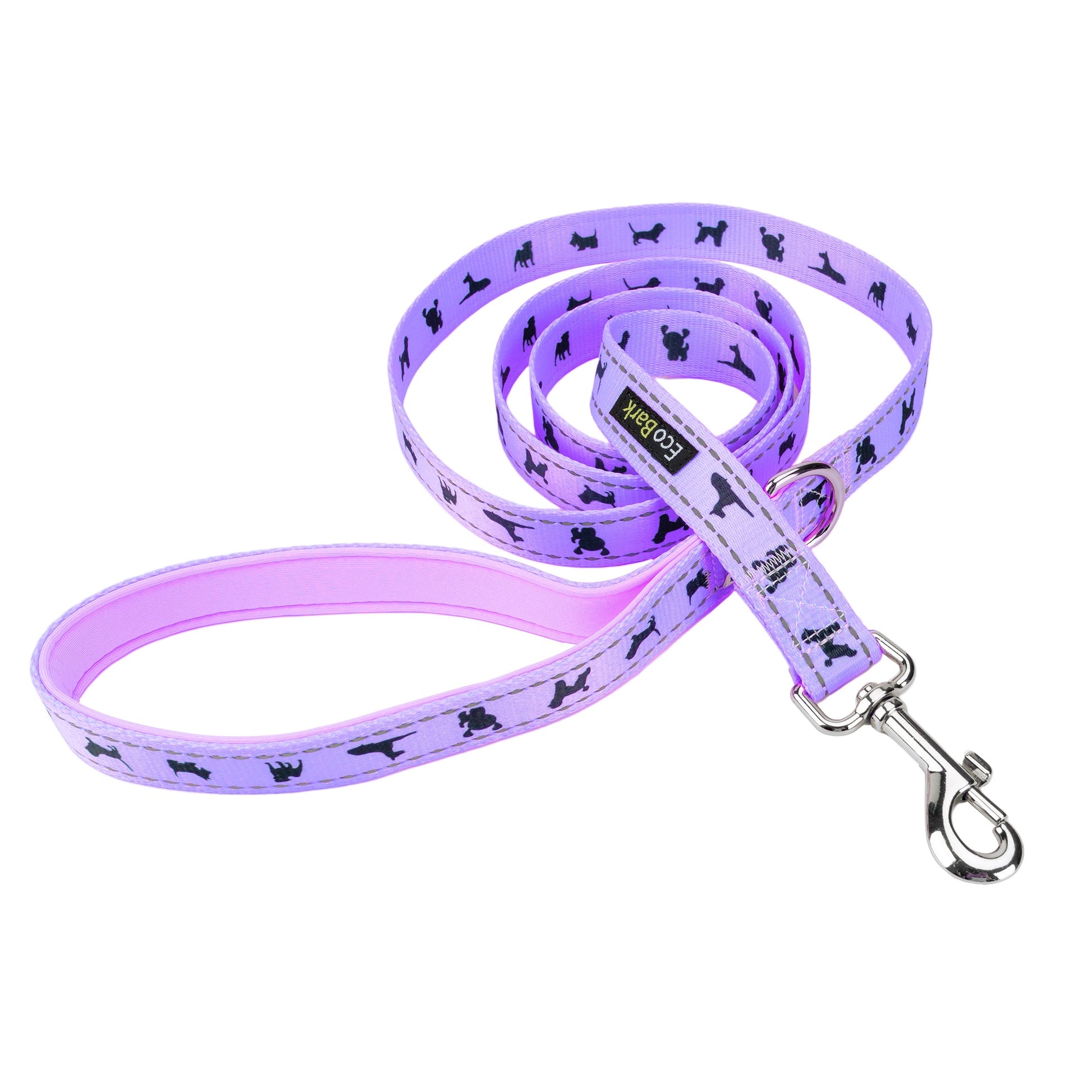 Dog Leash EcoBark Lavender Leash Comfort Grip Padded Leash - gallery product image for dog leash