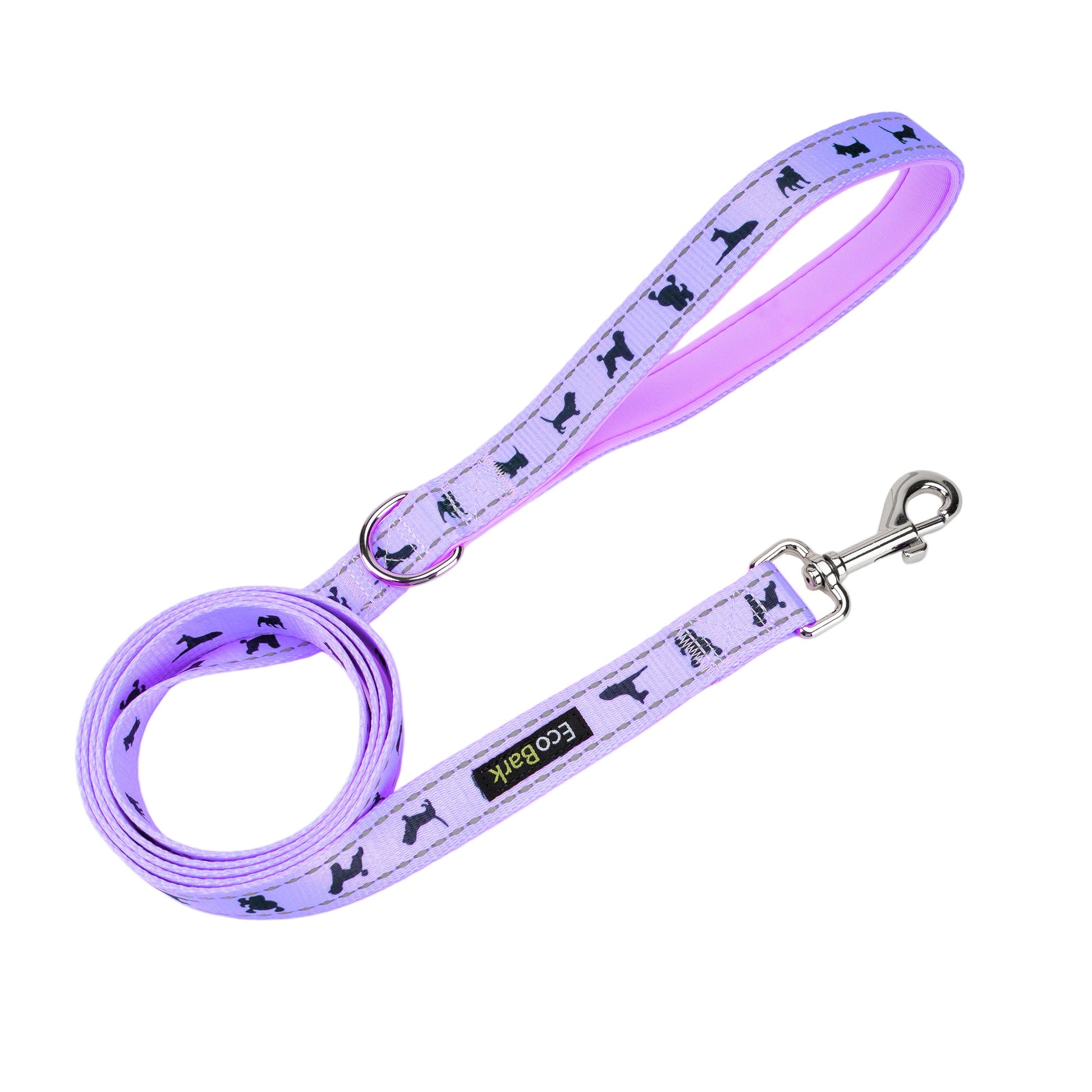 Dog Leash EcoBark Lavender Leash Comfort Grip Padded Leash - gallery product image for dog leash