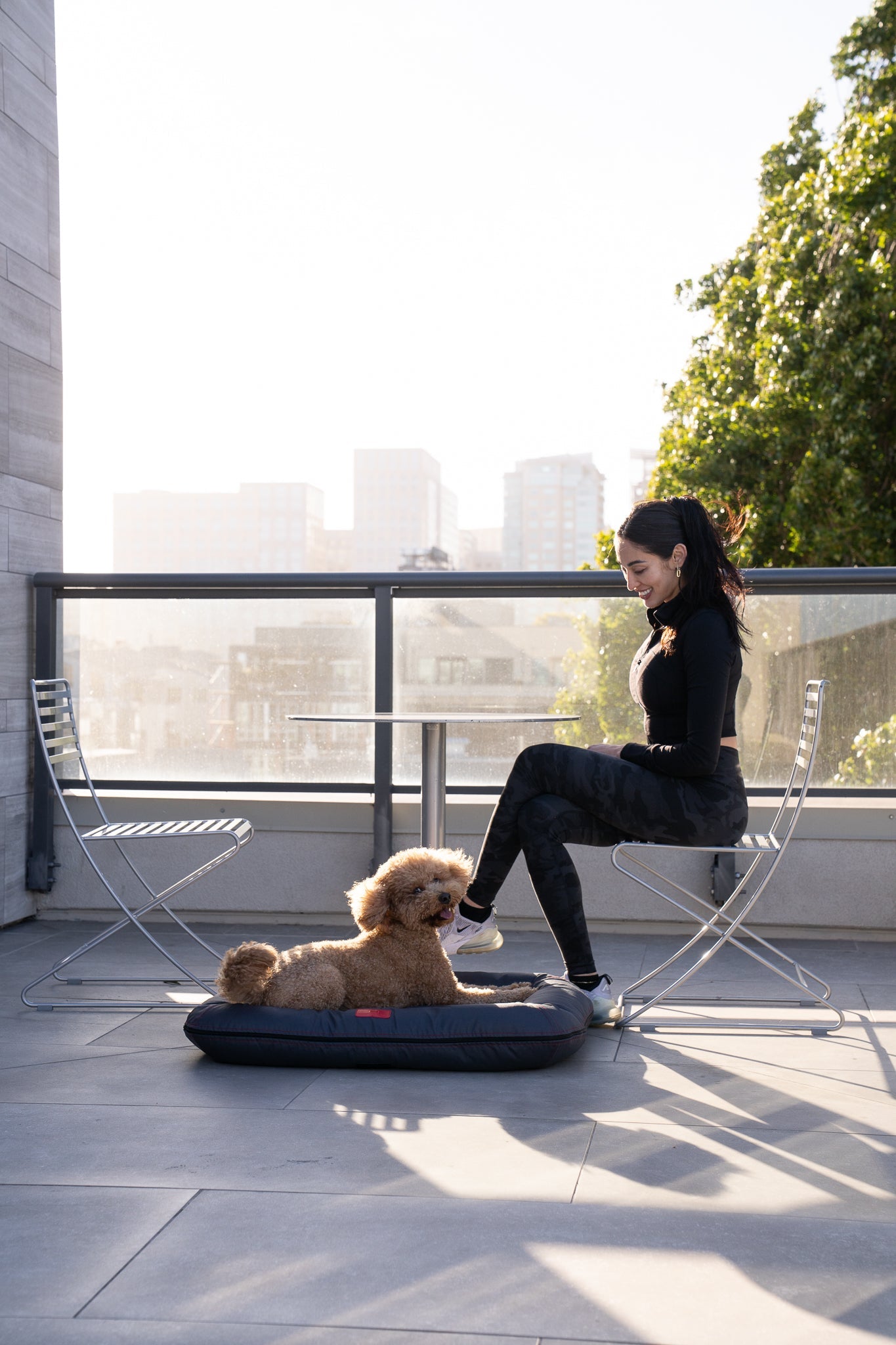 Luxury Dog Bed Waterproof Lounger Gray for Comfort, Support - luxury dog bed view 6 for comfort and support