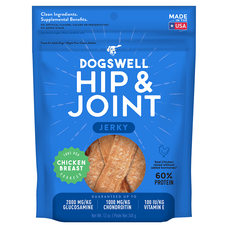 Dogswell Hip & Joint Jerky Treats, Chicken Breast (24oz) - main product image