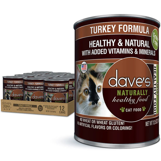 Wet Cat Food Premium Turkey Recipe 12.5oz Daily Meals Premiu - detail view