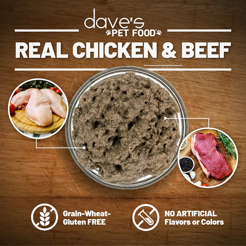 Wet Cat Food Premium Beef Recipe 12.5oz Daily Meals Premium - lifestyle view