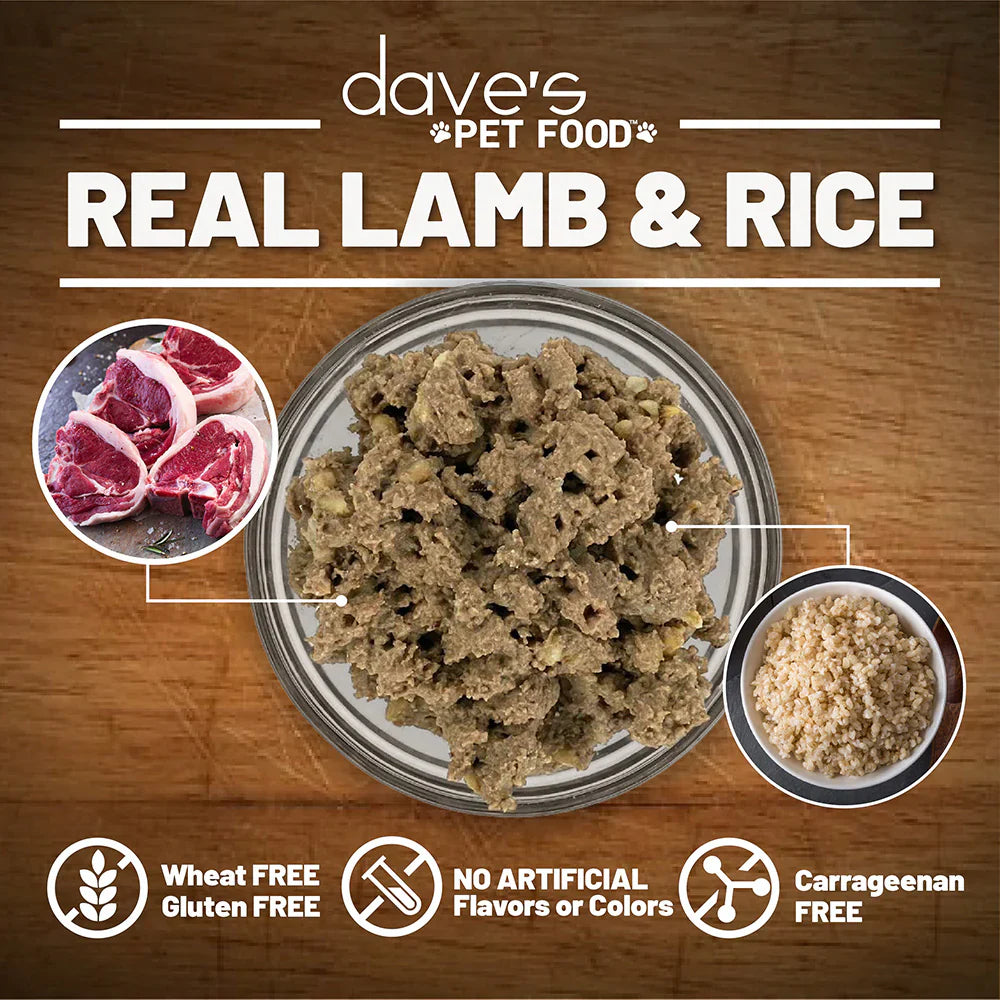 Daves Restricted Diet Bland For Dogs Lamb Rice Formula 13 - detail view