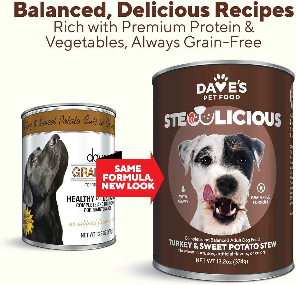 Wet Dog Food Premium Turkey Recipe 13.2oz Daily Meals Premiu - main product image