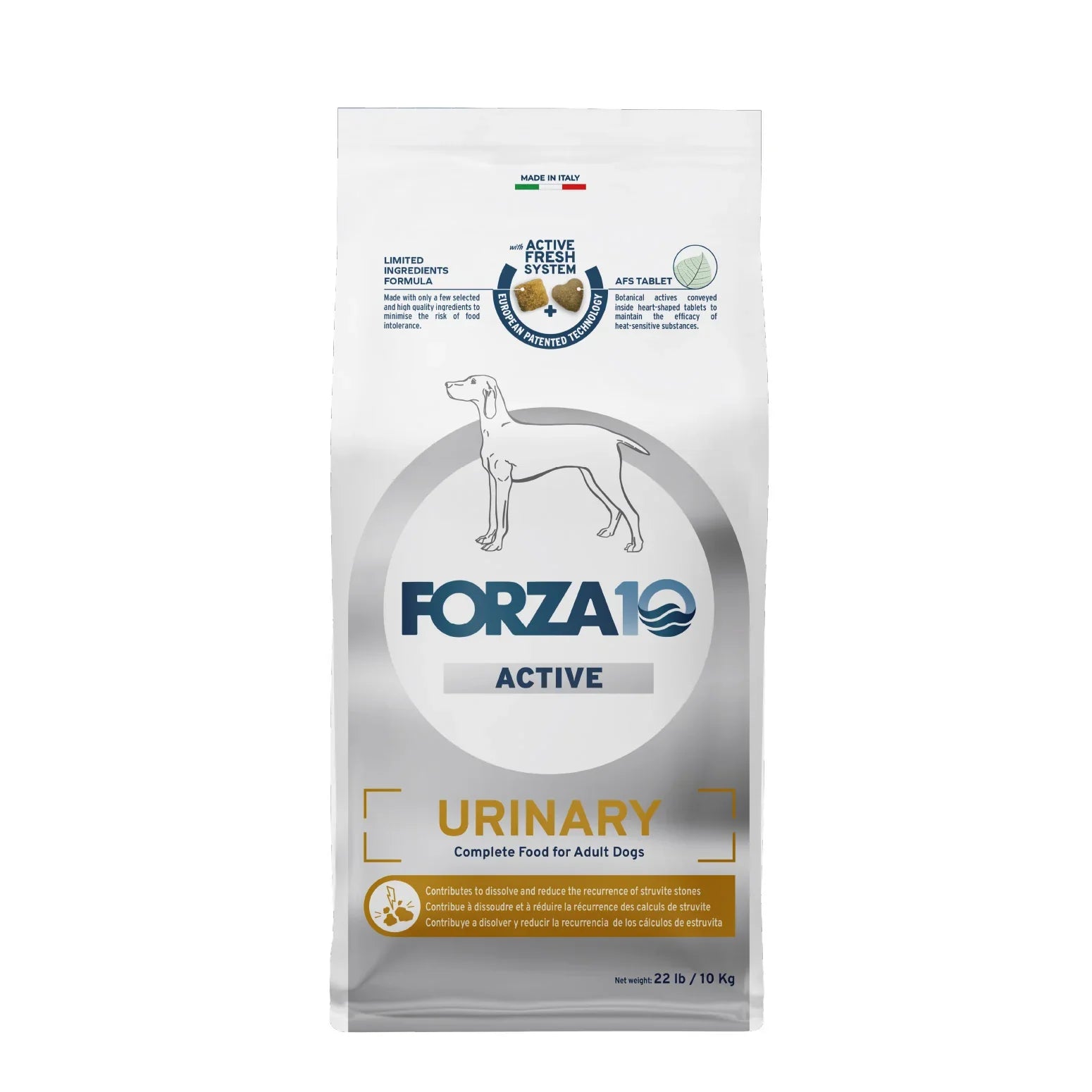 Forza10 Urinary Dog 22Lb Dry Dog Food Premium - main product image