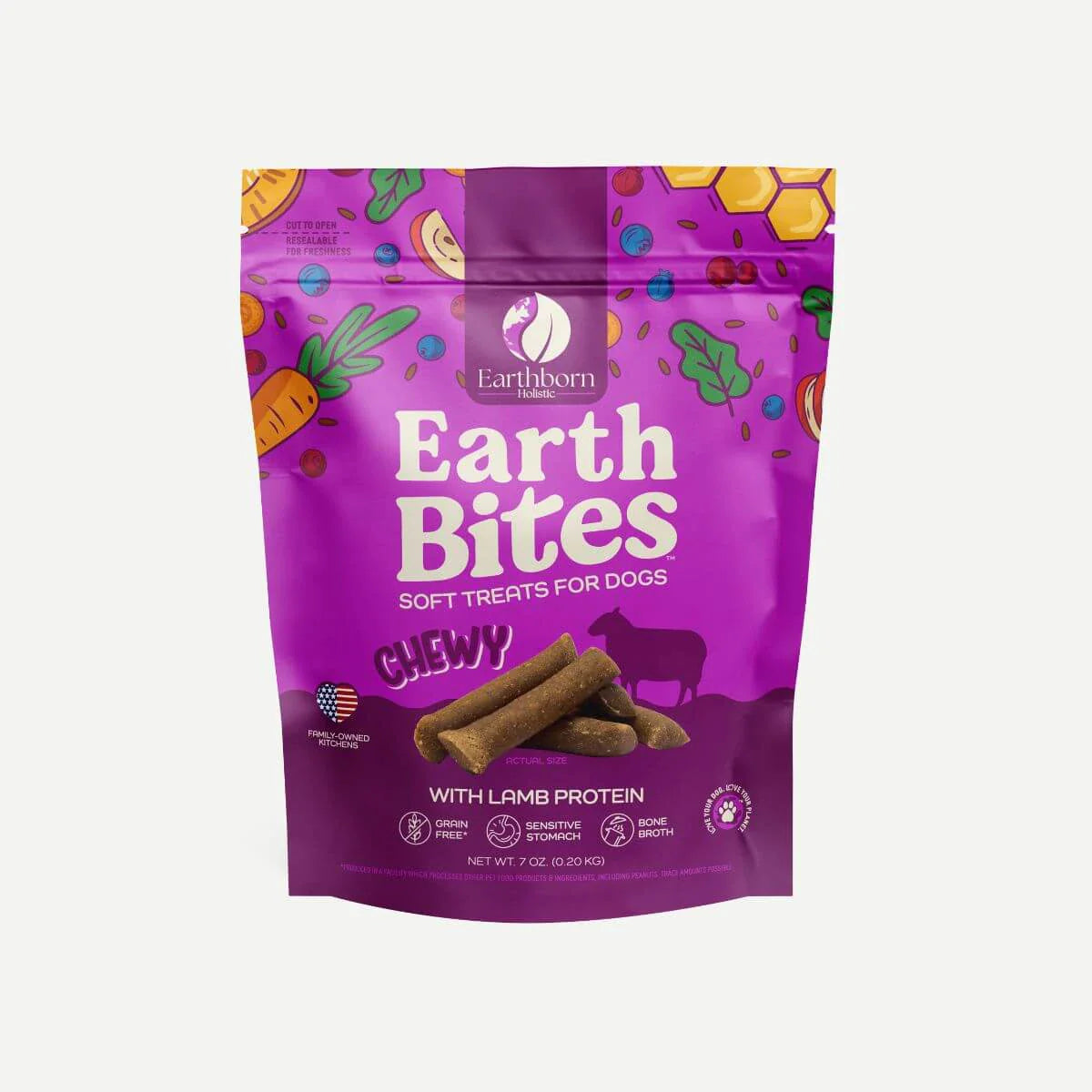 Dog Treats Chewy Lamb Chews 7oz Training Rewards Premium Pet - main product image