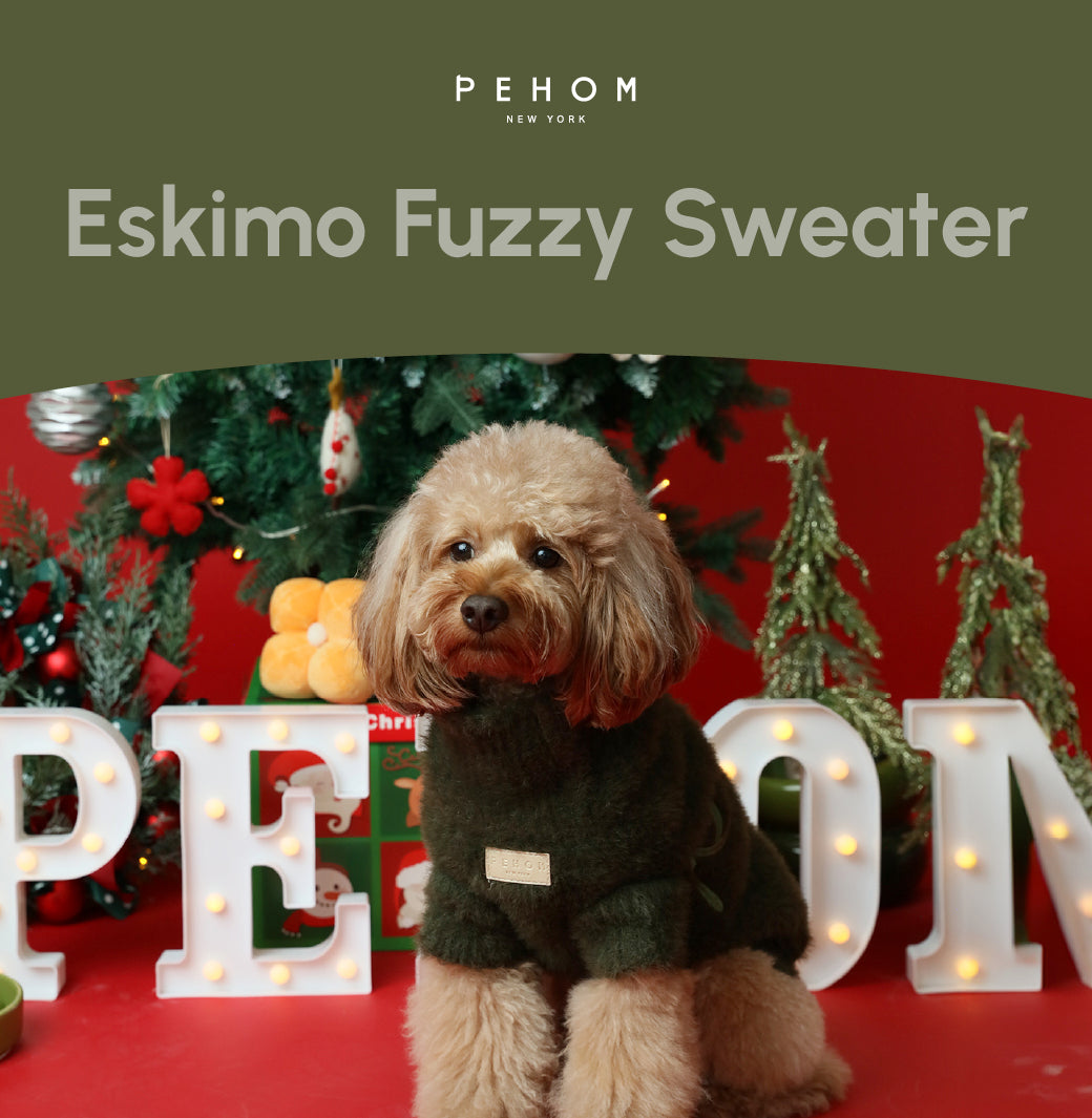 Eskimo Fuzzy Sweater Green Dog Sweaters Premium Pet Supply - gallery image 12