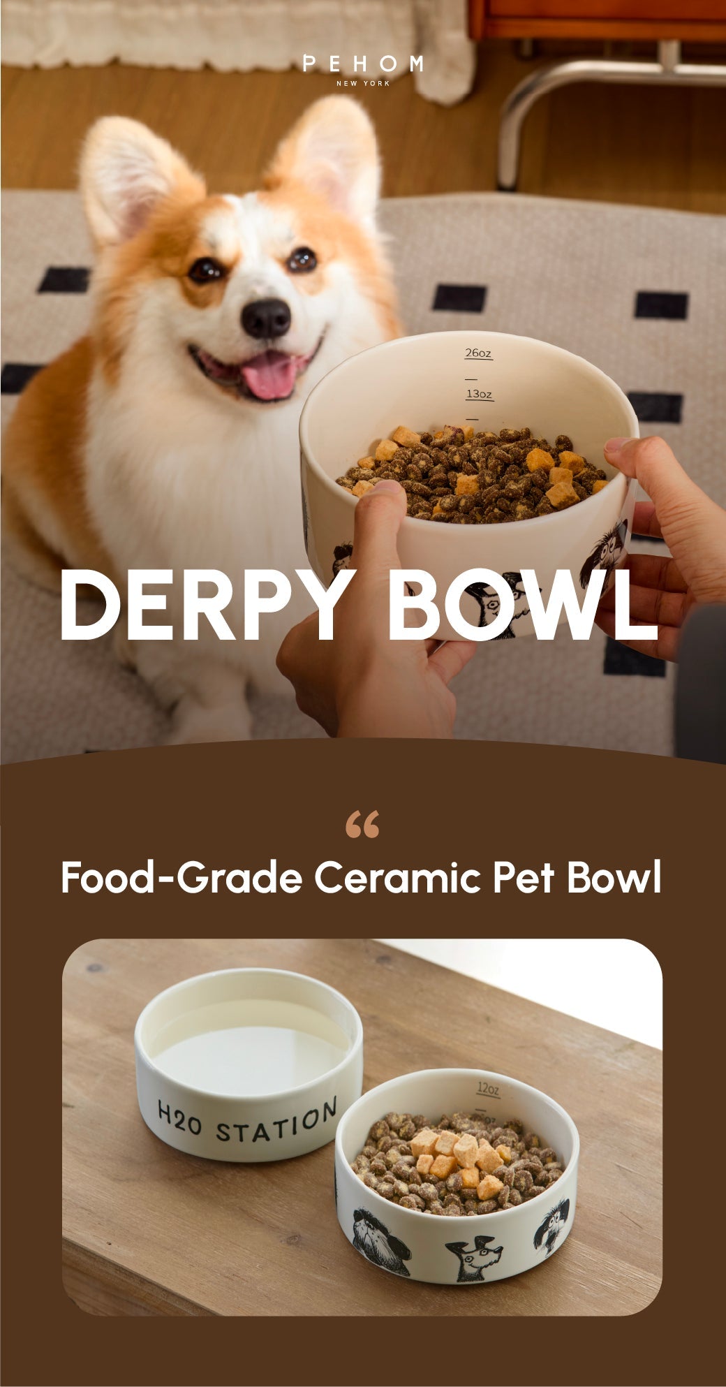 Derpy Bowl Pet Feeding Hydration Supply Premium - gallery image 6