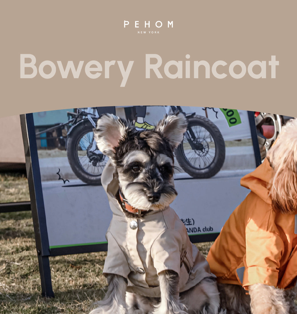 Bowery Raincoat Beige Dog Apparel Premium Pet Supply Premium - gallery image 5