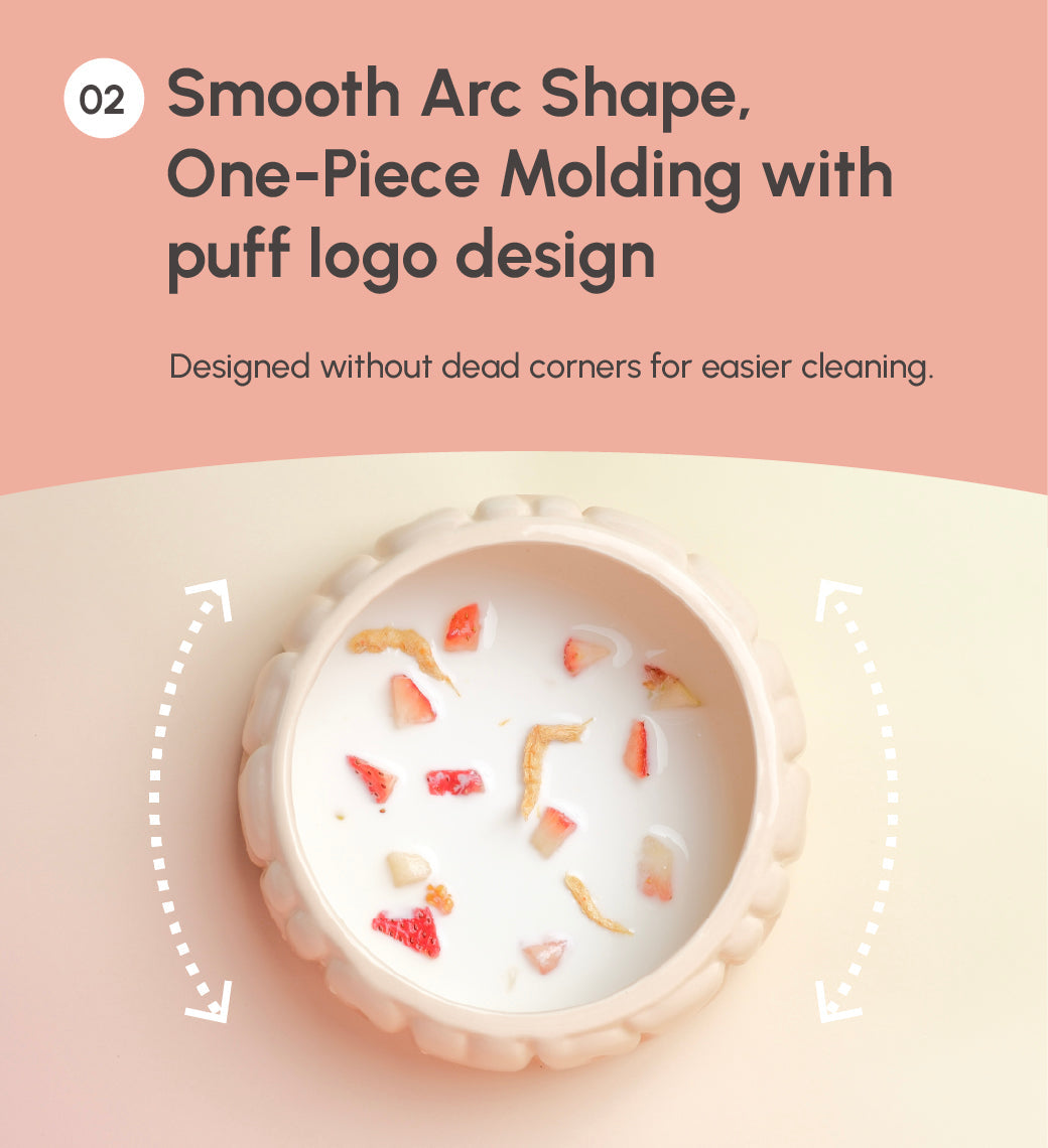 Puff Pet Bowl Gradient Caramel Pet Feeding Hydration Supply - gallery image 10