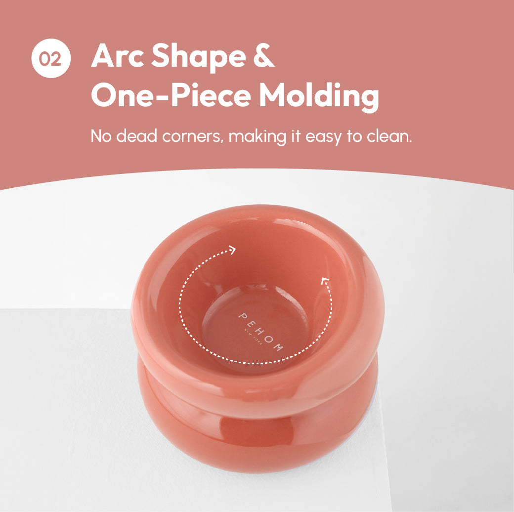 Souffle Pet Bowl Rose Pink Pet Feeding Hydration Supply - gallery image 9