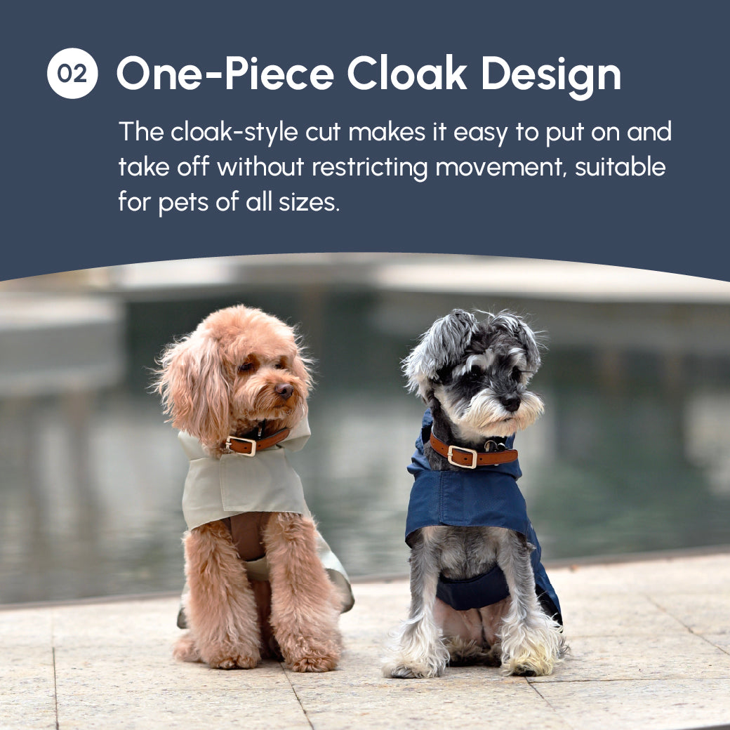 Capsule Raincoat Purple Dog Apparel Premium Pet Supply - gallery image 13