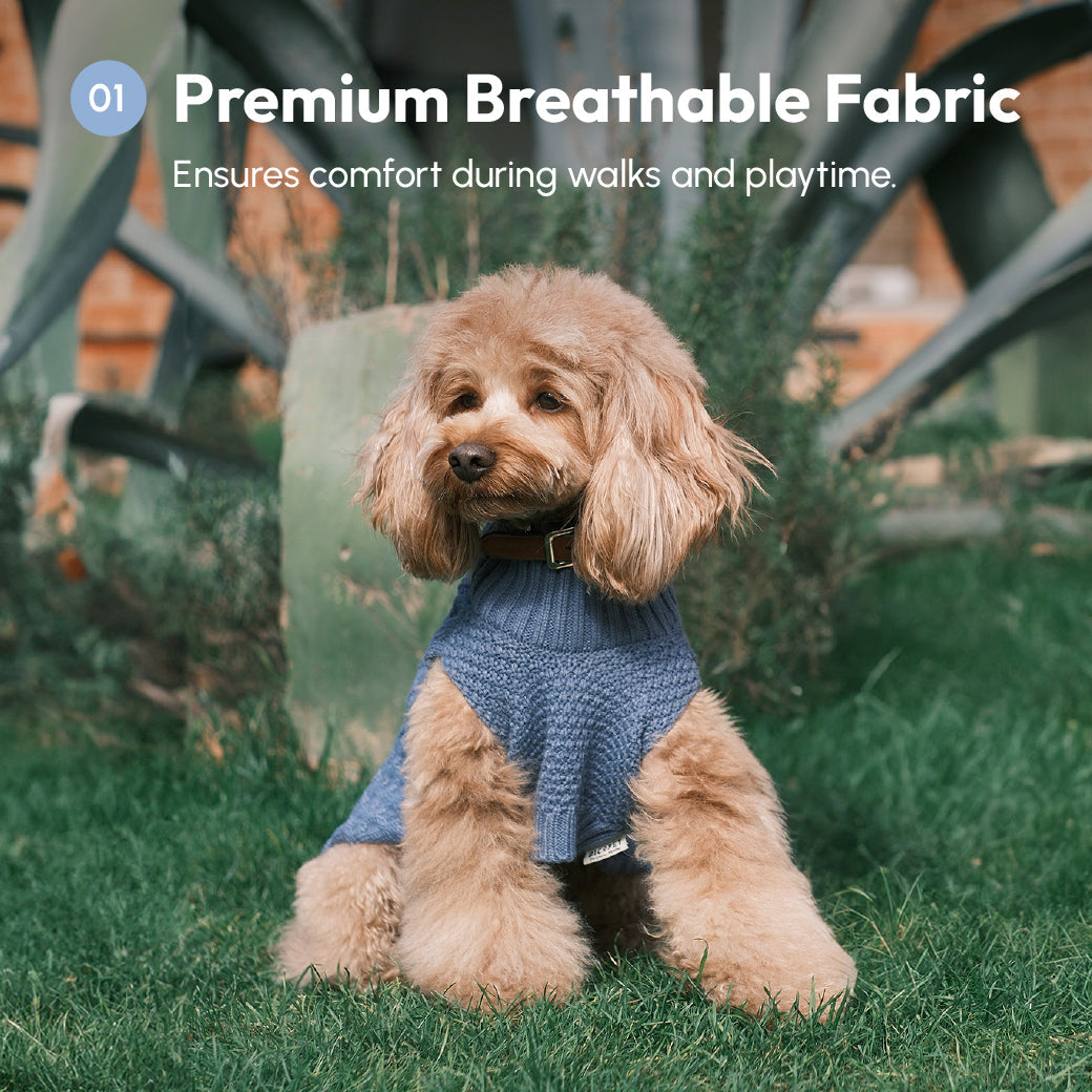 Dog Sweaters Adjustable Blue Premium Pet Supply Premium Pet - gallery image 10