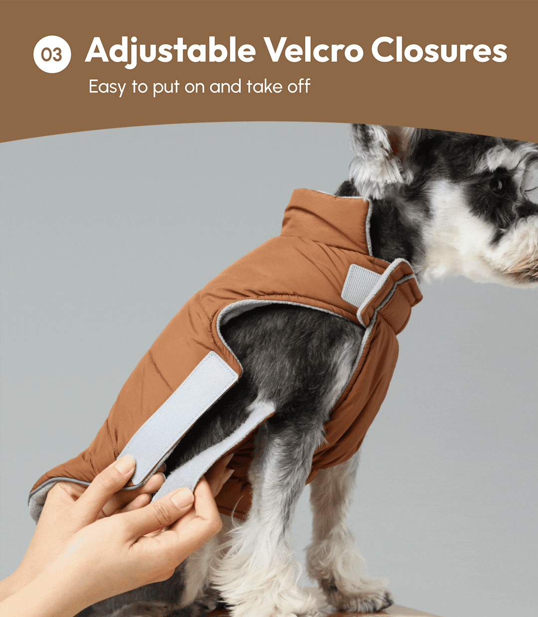 Reversible Dog Vest Jacket Green Brown Dog Apparel Premium - gallery image 16