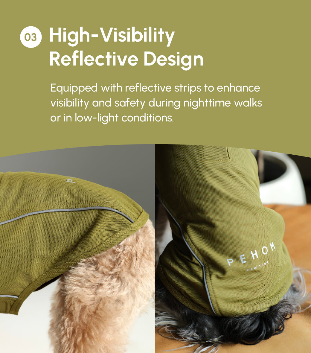Chill Vest Shirt Mocha Dog Apparel Premium Pet Supply - gallery image 14