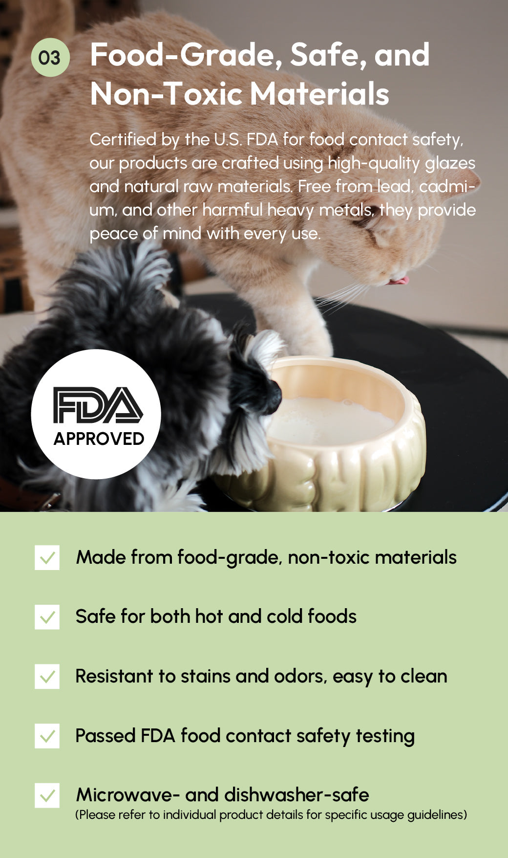 Puff Pet Bowl Gradient Olive Pet Feeding Hydration Supply - gallery image 12