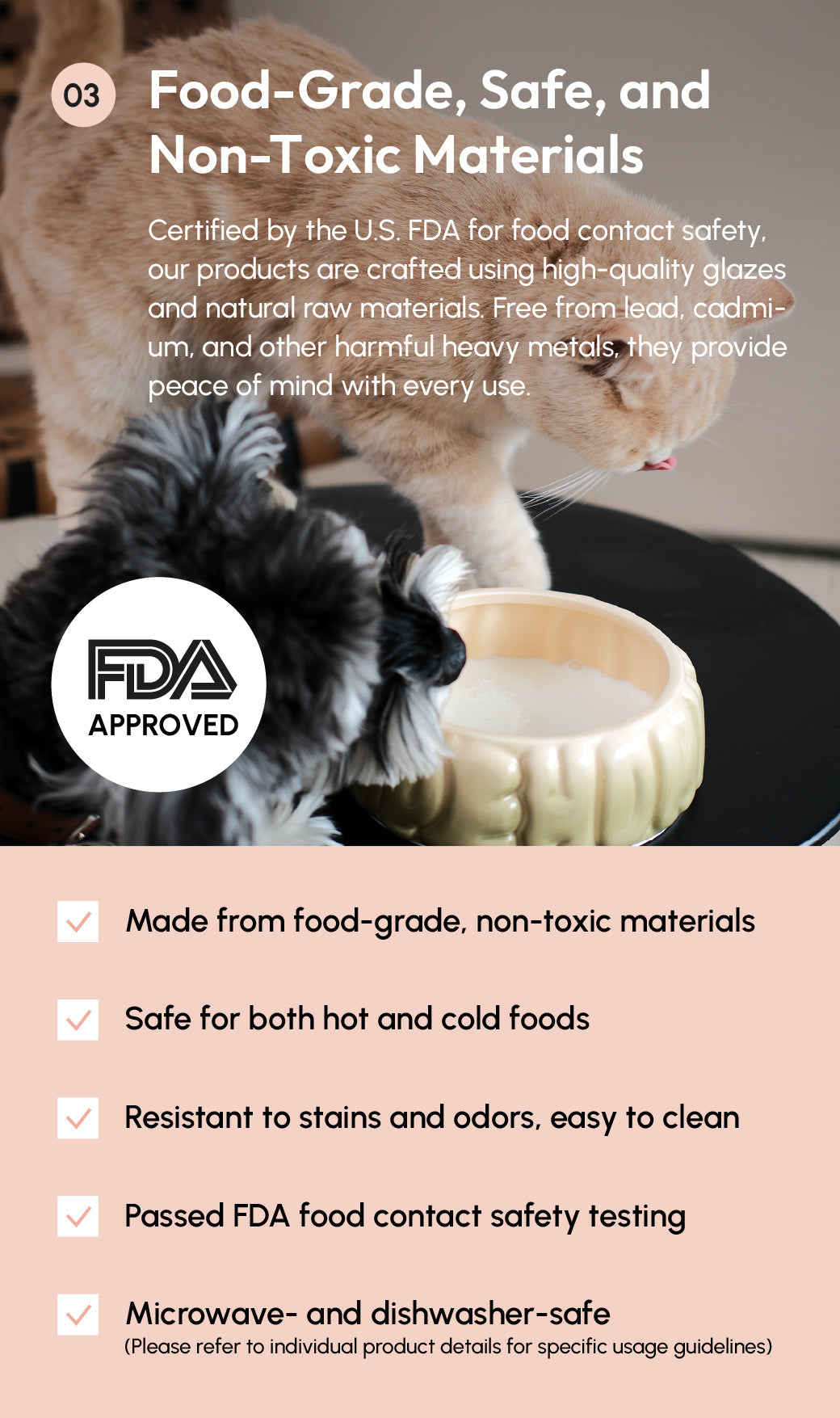 Puff Pet Bowl Gradient Caramel Pet Feeding Hydration Supply - gallery image 11