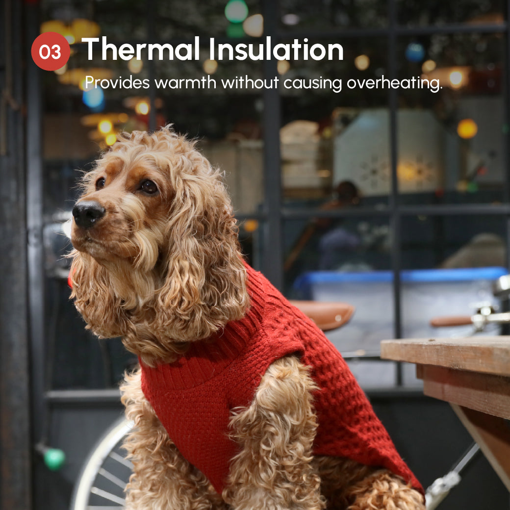 Pet Sweater Vest Red Dog Sweaters Premium Pet Supply Premium - gallery image 12