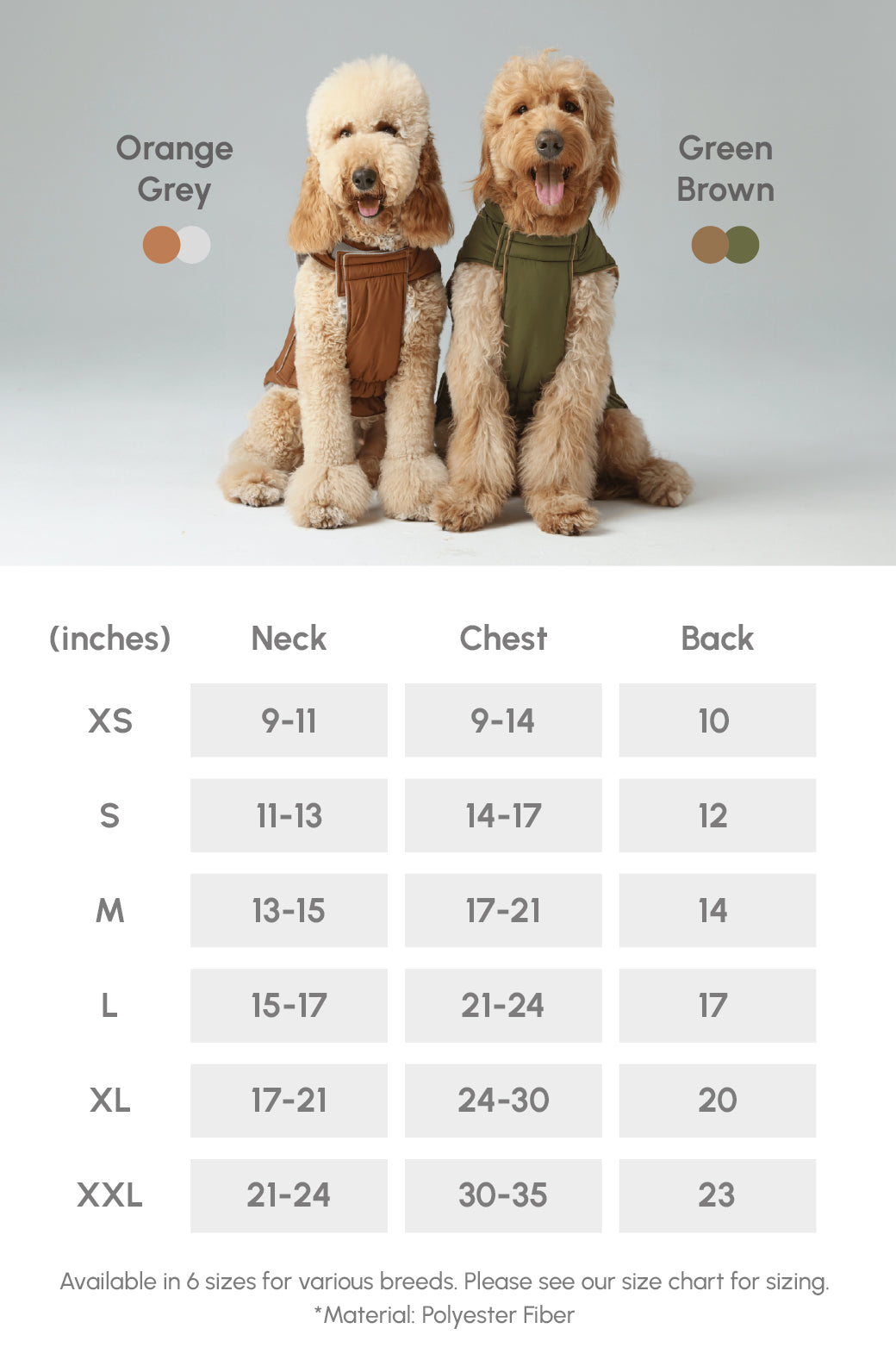 Dog Apparel Active Outdoor Wear Adjustable Grey Comfort - gallery image 15