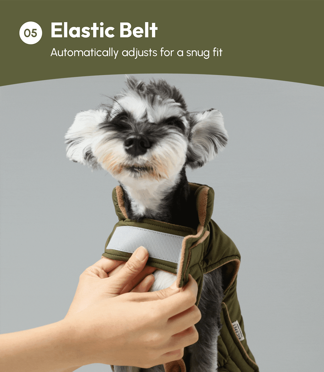 Reversible Dog Vest Jacket Green Brown Dog Apparel Premium - gallery image 18