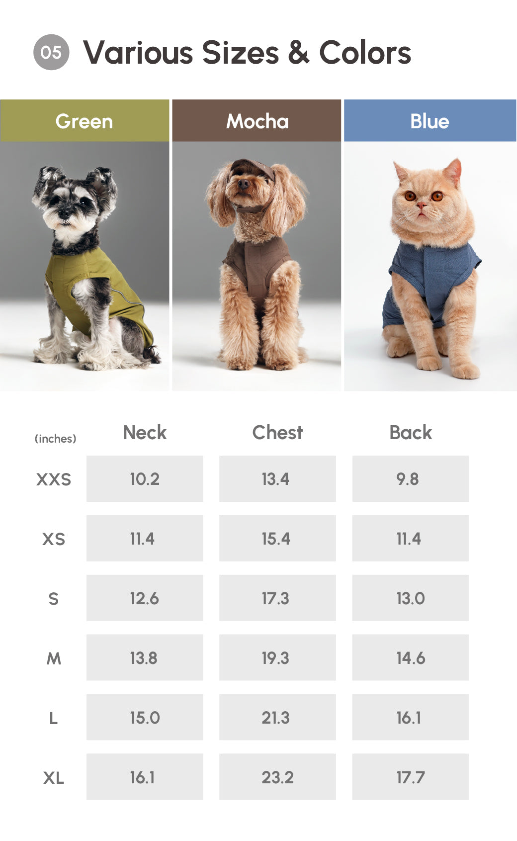 Chill Vest Shirt Mocha Dog Apparel Premium Pet Supply - gallery image 18