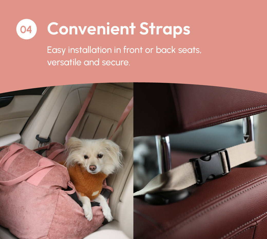 Pet Travel Accessories Adjustable Pink Premium Pet Supply - gallery image 19