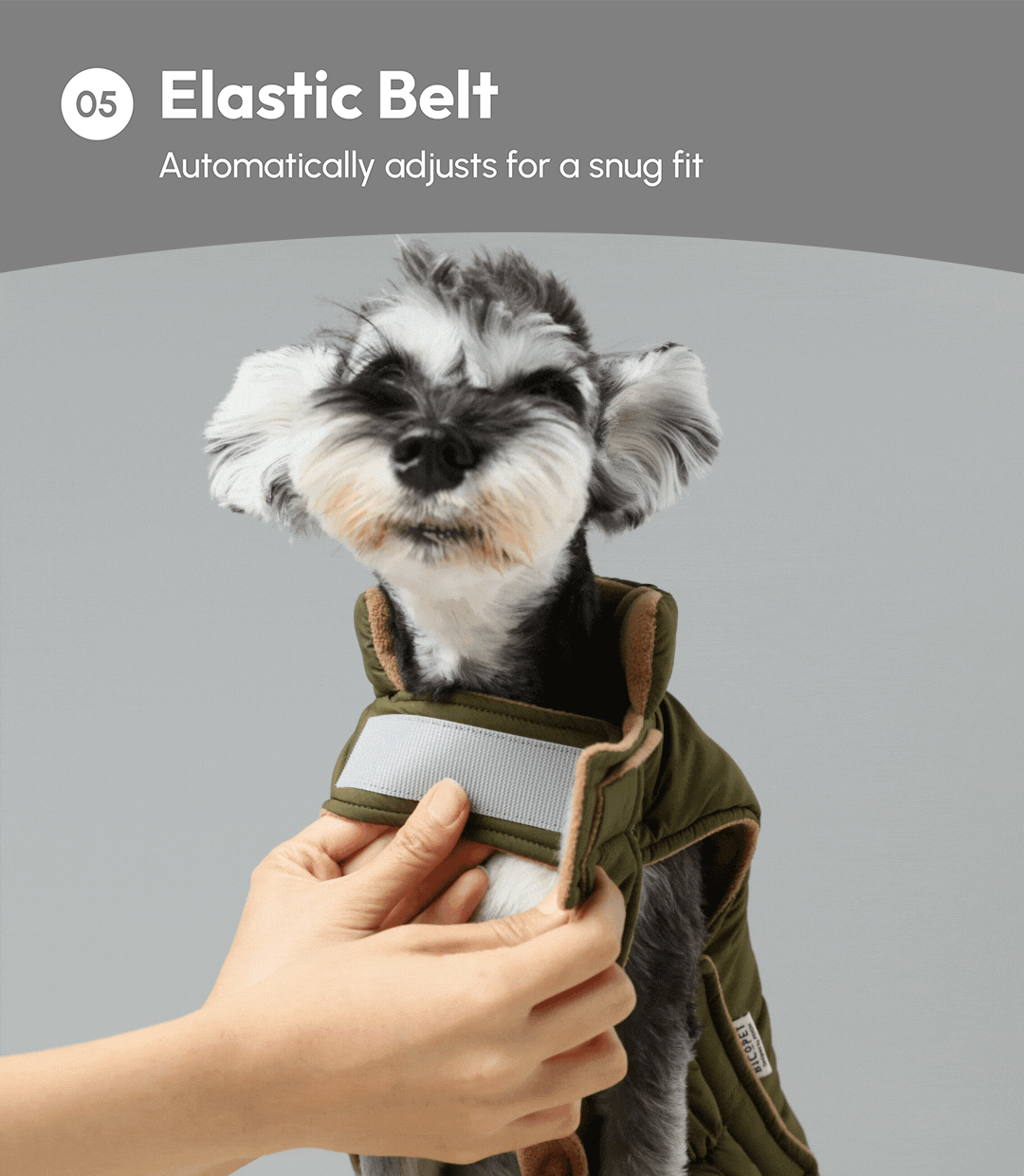 Dog Apparel Active Outdoor Wear Adjustable Grey Comfort - gallery image 14