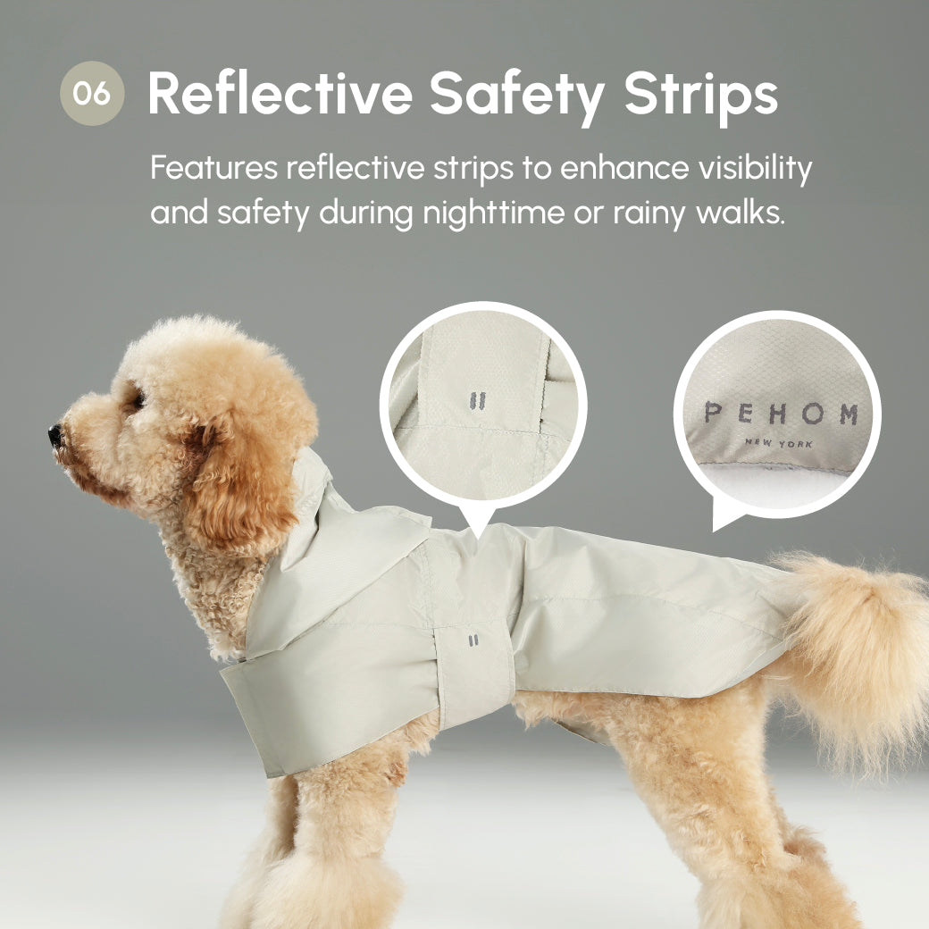 Capsule Raincoat Blue Dog Apparel Premium Pet Supply Premium - gallery image 19