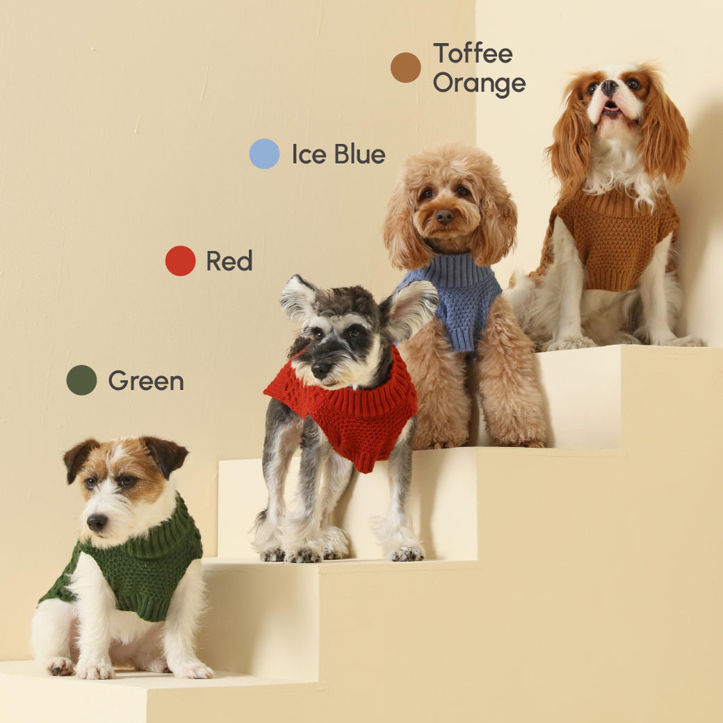 Pet Sweater Vest Green Dog Sweaters Premium Pet Supply - gallery image 14