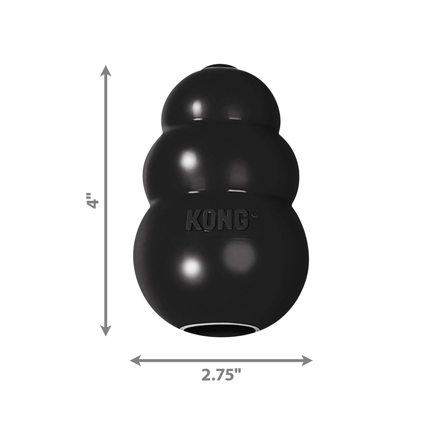 KONG Extreme Durable Chew Dog Toy Durable Play - close up view