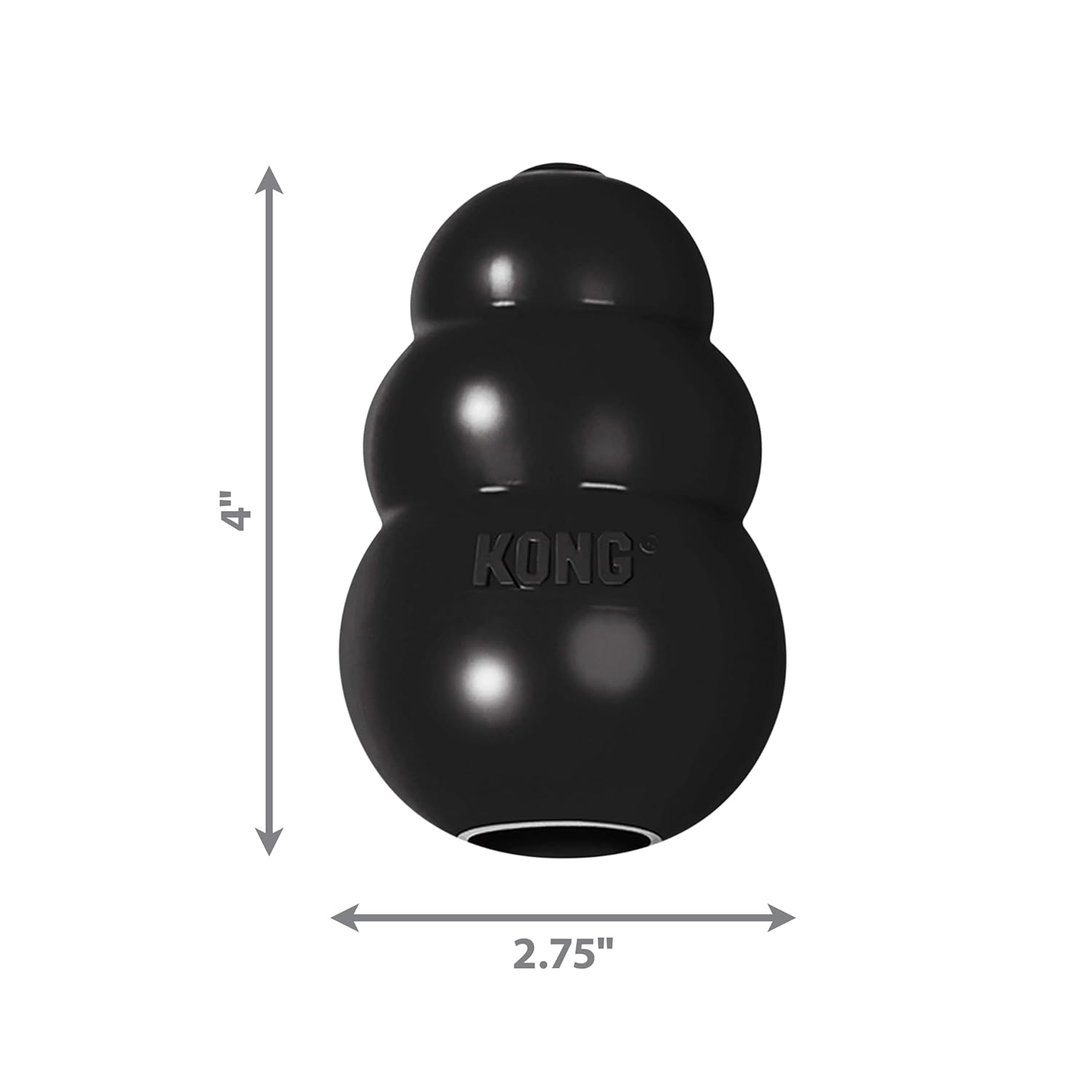 KONG Extreme Durable Chew Dog Toy Durable Play - close up view
