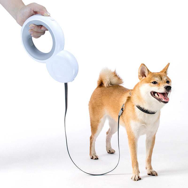 Dog Leashes 4 in 1 Pet Snowman LED With Night Light Dog Auto - main product image