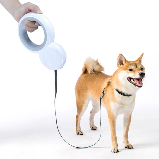 Dog Leashes 4 in 1 Pet Snowman LED With Night Light Dog Auto - main product image