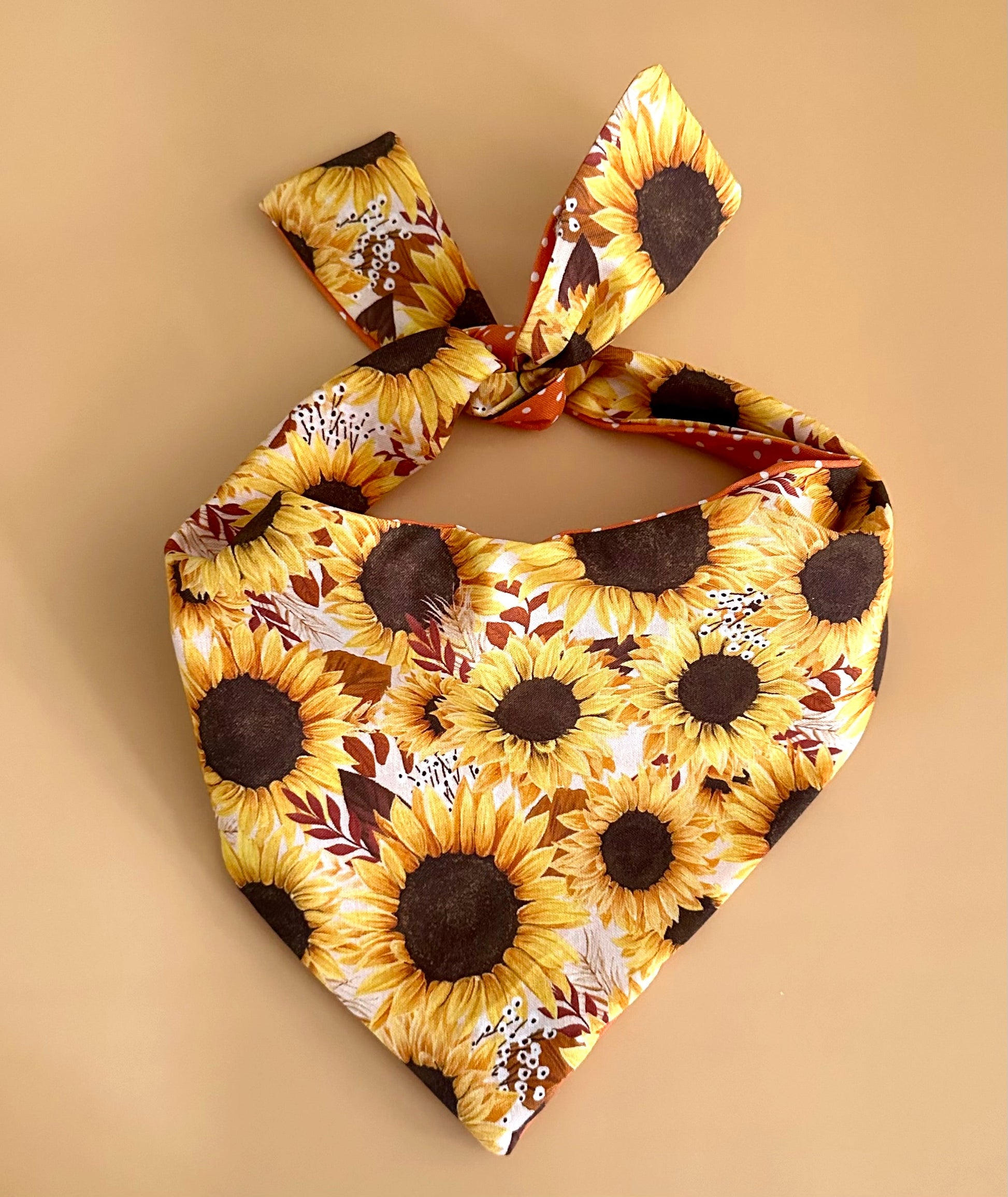 Sunflower Dog Bandana - main product image